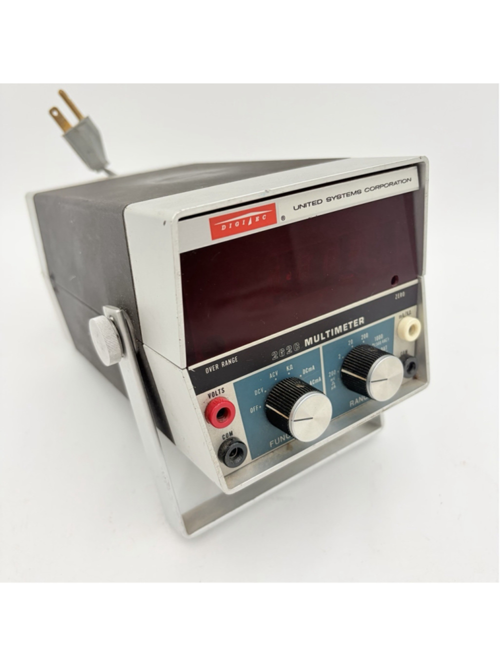 Digitec 262C Digital Multimeter United Systems Vintage LED Bench Tester